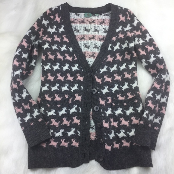 Anthropologie Sweaters - ANTHROPOLOGIE HWR Scottie Dog Trot Medium